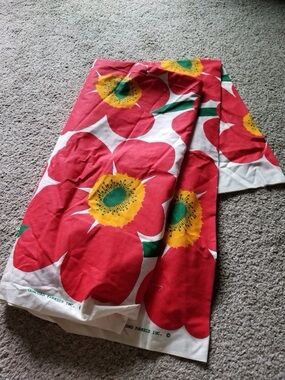 Bold Red Floral fabric